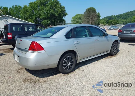 2010 Chevrolet Impala Ls z USA, uszkodzony, nr VIN 2G1WA5EK6A1261419